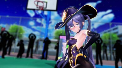 Mona Lisa in a sexy dance battle with girl group Hello Venus!