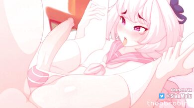 Sexy Astolfo gets her pussy licked and fucked by a horny neighbor