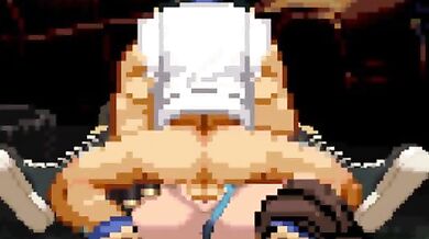 The hottest MILF in town, LeonaXIII takes on the sexiest ninja, Mugen, in a VODKA-fueled threesome!