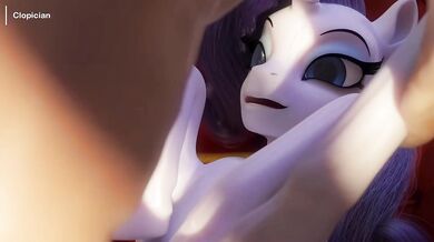 The MLP pony Rarity gets instant loss from the Clit-o-cist, an ancient artifact that brings intense pleasure to its wielder but at a great cost