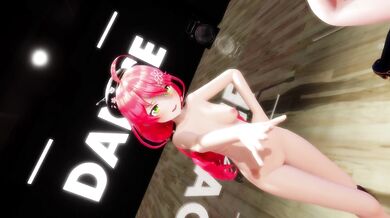 Miko Suisei Ai-Pie Dance hall [2kMMD]