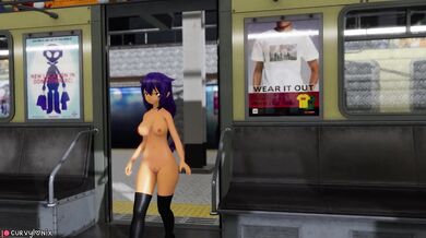 Jahy-Sama in the Subway: Curvy Lonix, A Train Ride to Eroticism