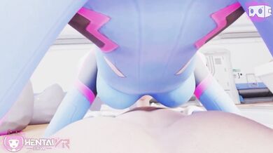 Hentai Dva Compilation - A Cute but Horny Mech Girl Gets Fucked by All Sorts of Monsters and Machines (Uncensored)