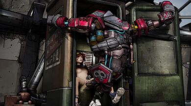 Watch the 4K hentai PORN video of Gaige and Deathtrap from Borderlands 2, starring AliceCry