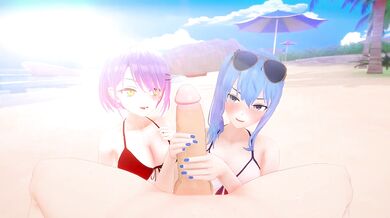 The Sexual Adventures of Tokoyami Towa and Hoshimachi Suisei