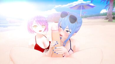 The Sexual Adventures of Tokoyami Towa and Hoshimachi Suisei