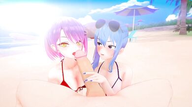 The Sexual Adventures of Tokoyami Towa and Hoshimachi Suisei