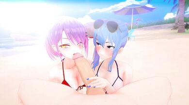 The Sexual Adventures of Tokoyami Towa and Hoshimachi Suisei