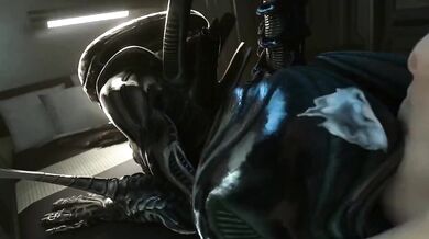 The Sexual Cannibal - Starring Xenomorph