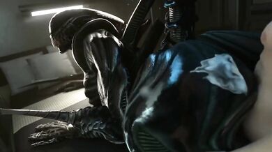 The Sexual Cannibal - Starring Xenomorph