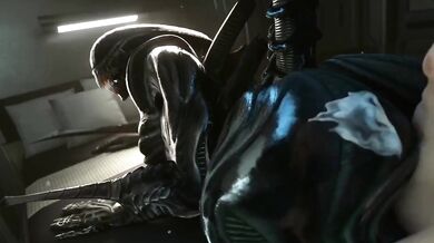 The Sexual Cannibal - Starring Xenomorph