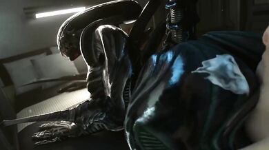 The Sexual Cannibal - Starring Xenomorph