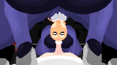 Judy and Diane check for a loaded weapon in the bedroom while having hot lesbian sex with each other