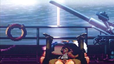 In the ring, its Brian Battler vs Vanessa (KOF)! Who will be crowned the winner in this intense fight for dominance?