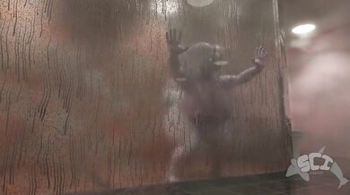 The wet and horny Goodra finds a dildo in the shower!