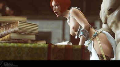 Dragon Age Inquisition: Leliana Submits to Iron Bulls Cock