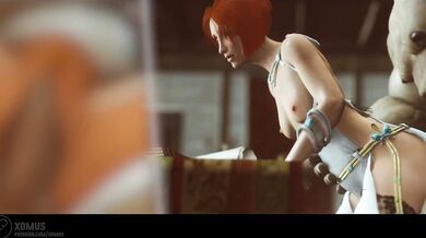 Dragon Age Inquisition: Leliana Submits to Iron Bulls Cock