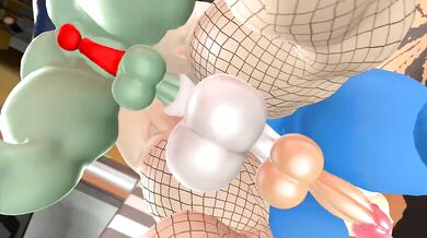 Mutant Futanari on the Fast Track to Fucking