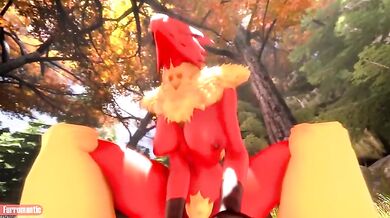 Blazing Embers: The Tale of a Furry Romance