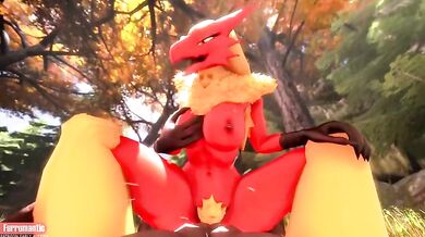 Blazing Embers: The Tale of a Furry Romance