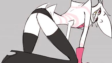 Angel Dust Busts Out His Assets