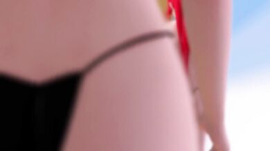 Magical Girls of Touhou Stripping and Dancing with Excitement