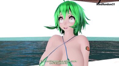 Fatty and Gummi in the Hot Spring