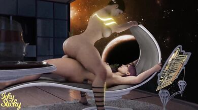 Twin Futanari Hentai Sex with Hanako Arasaka and Seong-Hui