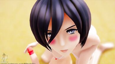 Attack on Titan - Mikasa Ackermans Hot and Steamy Sex Scene