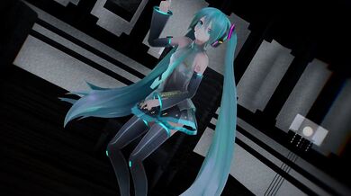 Watch as Hatsune Miku transforms into a naughty little scarlet bad girl in this erotic anime hentai porn video!