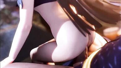 BustyWifeShowsOffHerBigTitsInPublic!