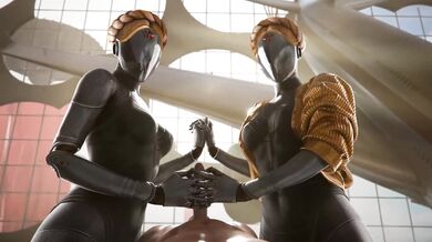 Tiny Girl, Big D**k - Atomic Heart Final Boss