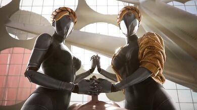 Tiny Girl, Big D**k - Atomic Heart Final Boss