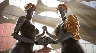 Tiny Girl, Big D**k - Atomic Heart Final Boss