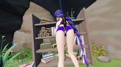 Watch Genshin as she gets fucked by a giant insect in this XXX parody of the hit anime series!