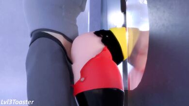 Mrs Incredible Seduces The Lvl3 Toaster!