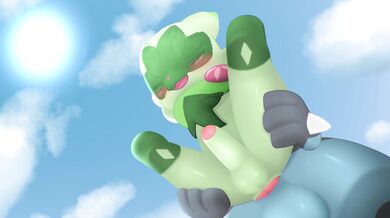 Watch the hot porn action between Floragato and Lucario in A Raging Blossom and a Sexy Pokemon