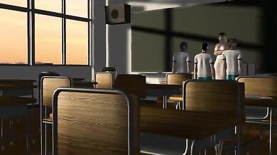 Sexy Teacher Makes Her Students Beg for More: Umemis 3D Adventures Volume 5