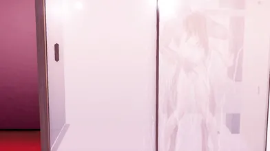 Watch this hottie fuck her stepbrother in the shower outside their family cabin!
