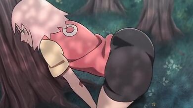 Sakura and Haruno engage in a passionate 2D love affair