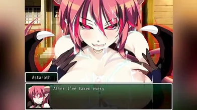 Watch as the titular Monster Girl Quest protagonist, Astaroth, embarks on a journey of self-discovery and paizuri in this erotic PORN parody