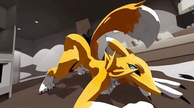 Rebecca Blacks Friday as sung by Tycei Renamon in an anal vore scene with no farts added for effect