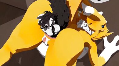 Rebecca Blacks Friday as sung by Tycei Renamon in an anal vore scene with no farts added for effect