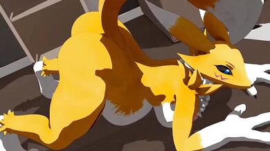 Rebecca Blacks Friday as sung by Tycei Renamon in an anal vore scene with no farts added for effect