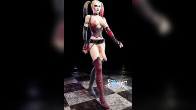 Massive Rock-Hard Erections and Hardcore Sexual Encounters - Harley Quinn Gets Stiff While Strolling