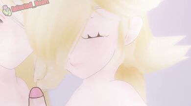 Twin Breasts Twerking: Cynthia and Rosalinas Boobs-Eye View POV Hentai Video