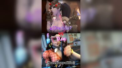 The Snow Bunny Showdown: Widowmaker vs Dva Season 1 & 2