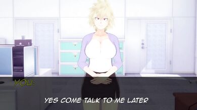 Mitsuki Bakugou’s Secret Promotion: The Erotic Adventure at Bakura’s Place!