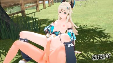 Massage Parlor Madam Rides the Huge Stallion Like a Cowgirl!