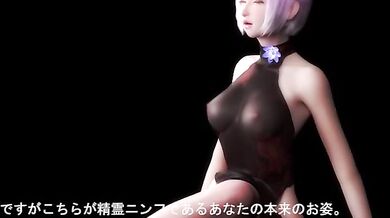 Watch as the snake slithers into Suirens tight hole and fills her up with his venomous love juice